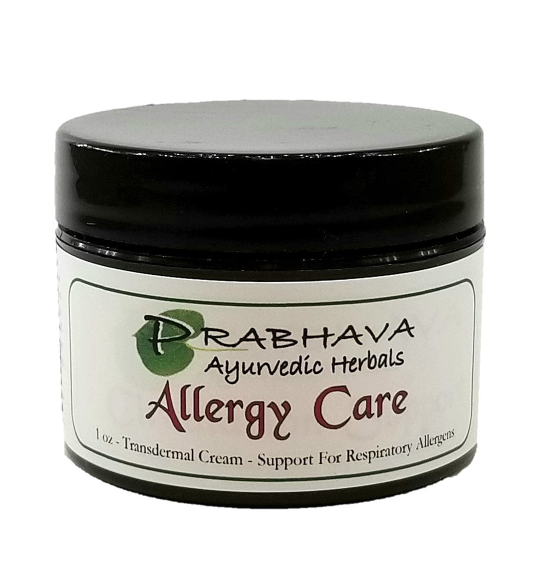 Allergy Care Transdermal Cream 1 oz - Prabhava Ayurvedic Herbals