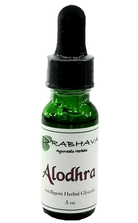 Alodhra Intelligent Herbal Glycerite .5 oz - Prabhava Ayurvedic Herbals