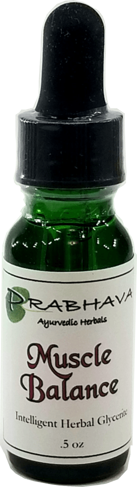 Muscle Balance Intelligent Herbal Glycerite .5 oz - Prabhava Ayurvedic Herbals