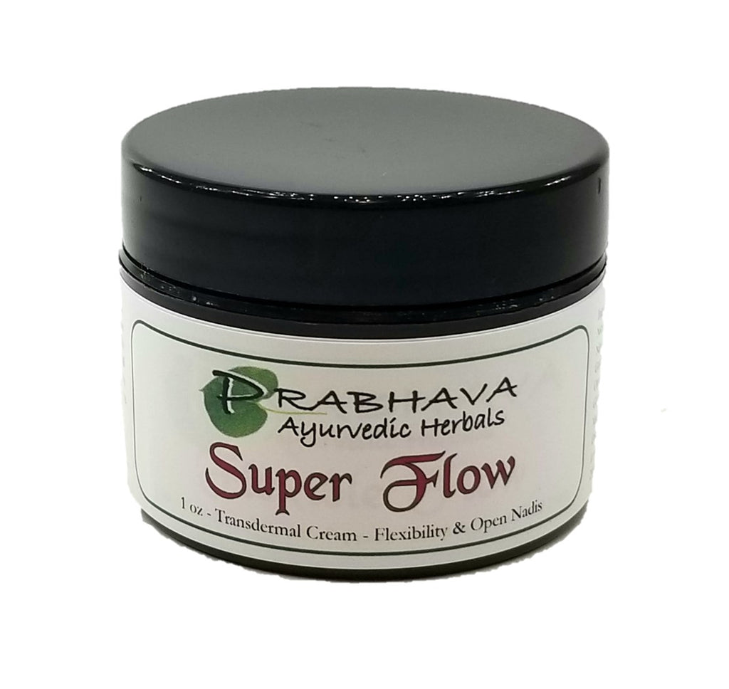 Super Flow Transdermal Cream 1 oz - Prabhava Ayurvedic Herbals