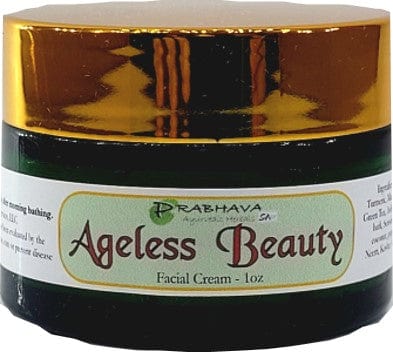 Ageless Beauty Facial Cream 1 oz - Prabhava Ayurvedic Herbals