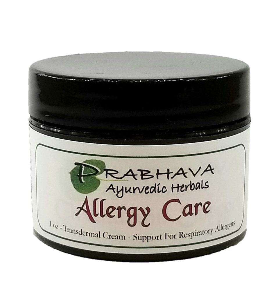 Allergy Care Transdermal Cream 1 oz - Prabhava Ayurvedic Herbals