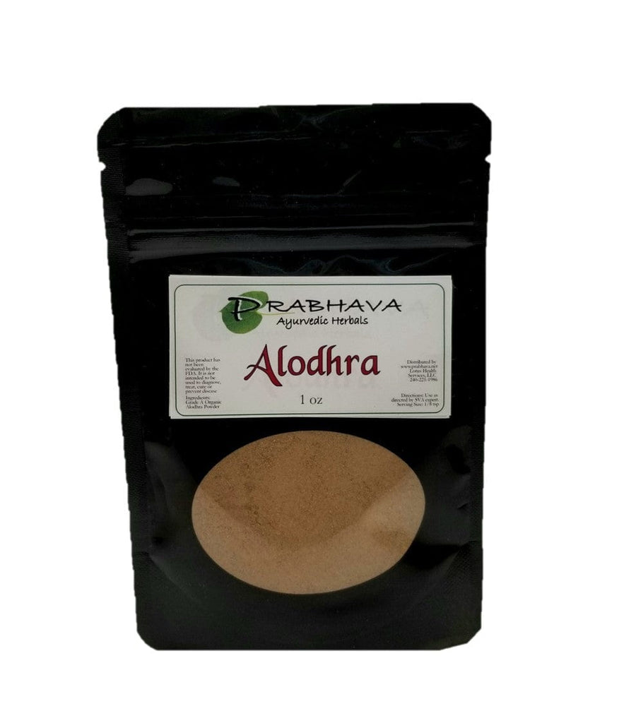 Alodhra Herb 1 oz - Prabhava Ayurvedic Herbals