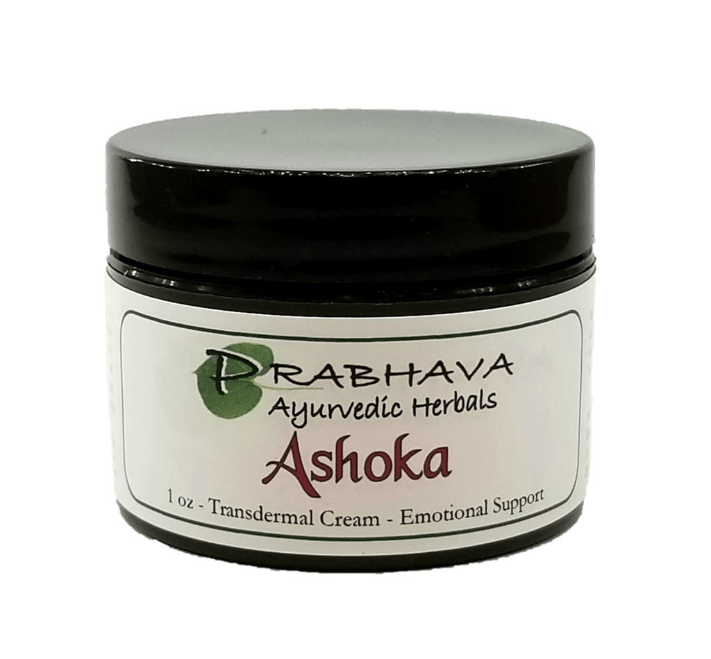 Ashoka Transdermal Cream 1 oz - Prabhava Ayurvedic Herbals