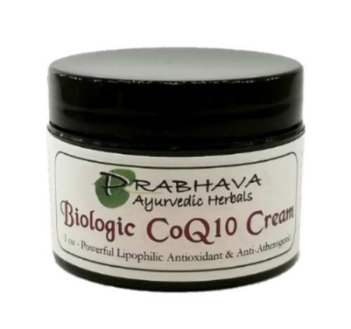Biologic CoQ10 Transdermal Cream 1 oz - Prabhava Ayurvedic Herbals