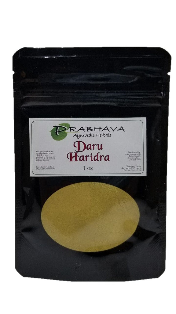 Daru Haridra Herb 1 oz - Prabhava Ayurvedic Herbals