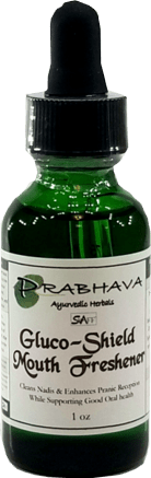 Gluco-Shield Mouth Freshener 1 oz | Prabhava SVAFF Ayurvedic Herbals