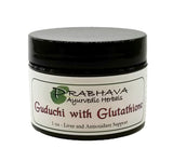 Guduchi with Glutathiaone Transdermal Cream 1 oz - Prabhava Ayurvedic Herbals
