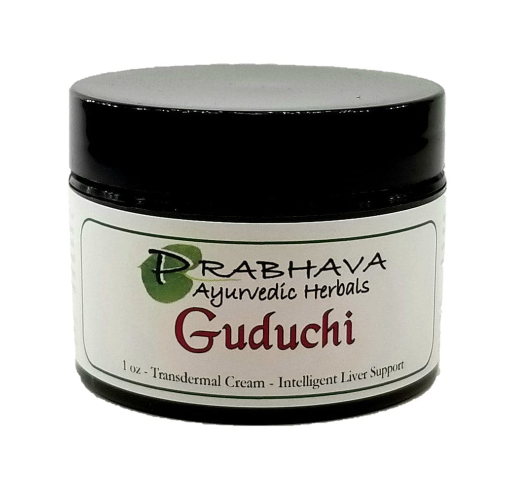 Guduchi Transdermal Cream 1 oz - Prabhava Ayurvedic Herbals