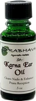 Karna Ear Oil .5 oz | Prabhava SVAFF Ayurvedic Herbals