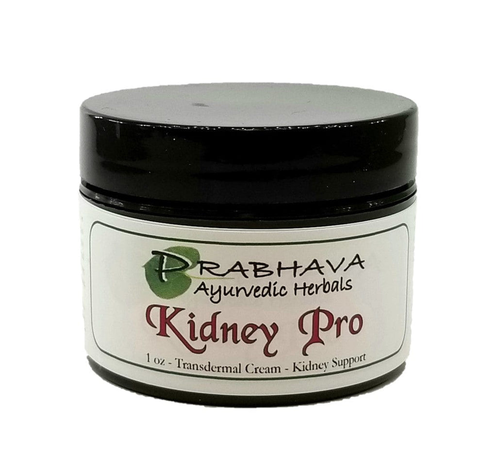 Kidney Pro Transdermal Cream 1 oz - Prabhava Ayurvedic Herbals