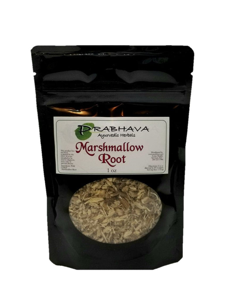 Marshmallow Root Herb 1 oz - Prabhava Ayurvedic Herbals