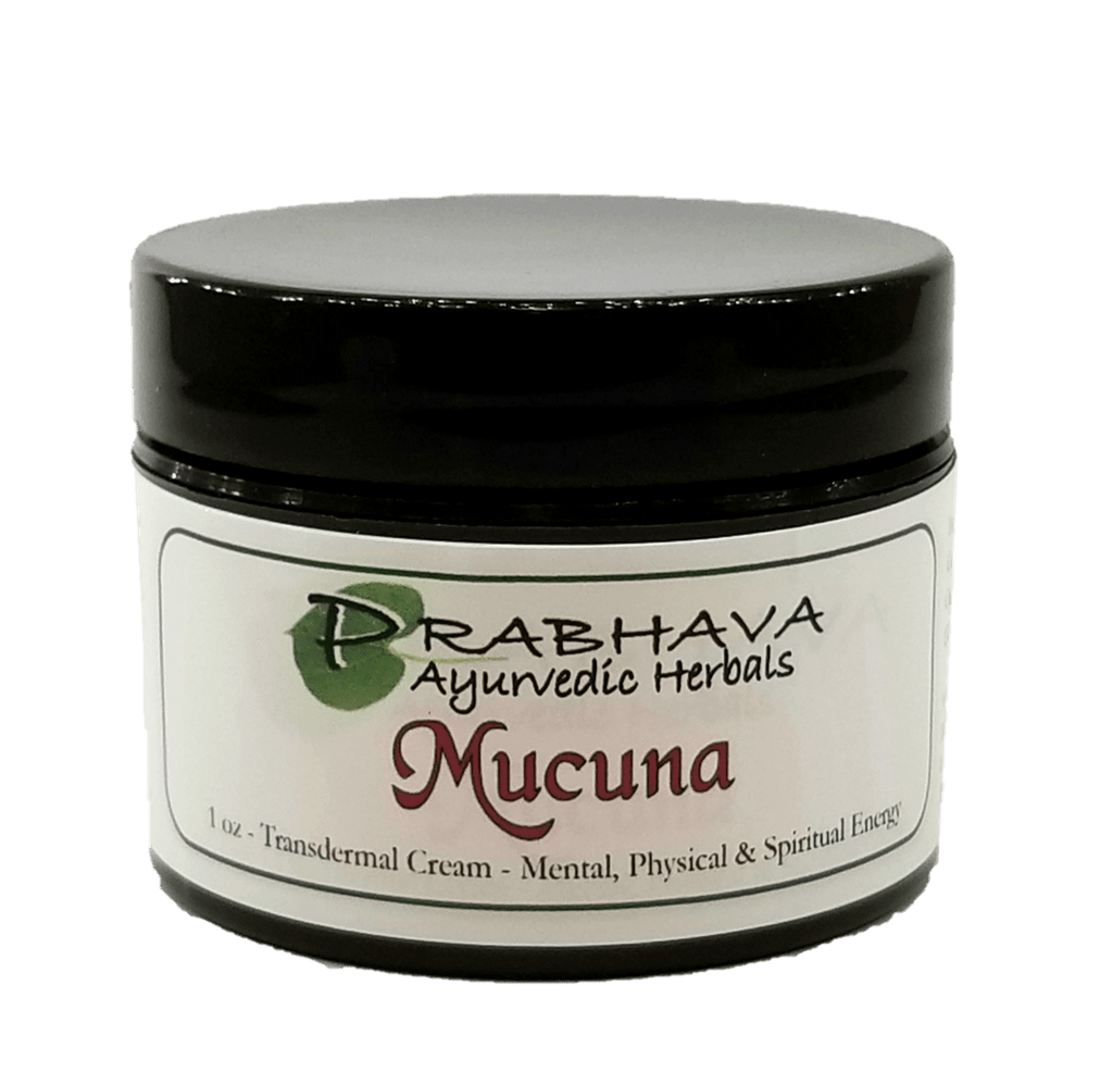 Mucuna Transdermal Cream 1 oz - Prabhava Ayurvedic Herbals