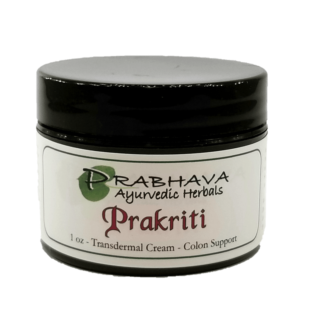 Prakriti Transdermal Cream 1 oz - Prabhava Ayurvedic Herbals