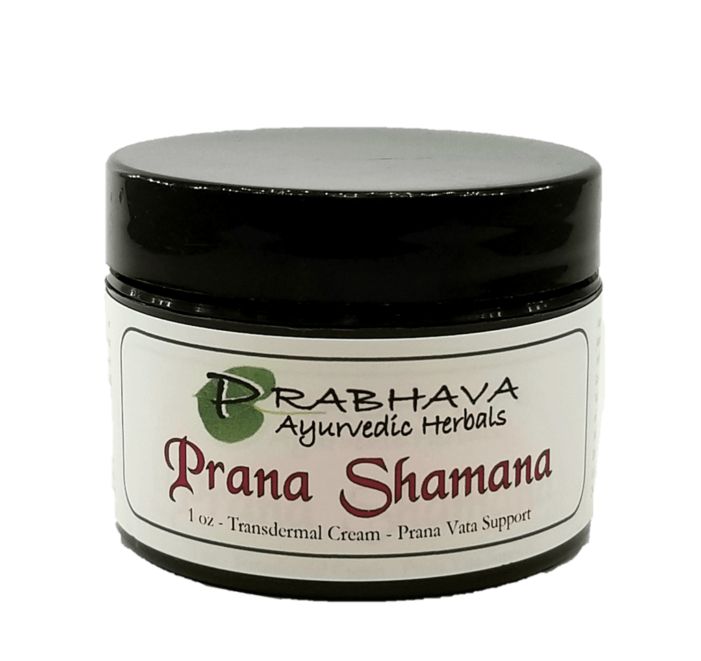Prana Shamana Transdermal Cream 1 oz - Prabhava Ayurvedic Herbals