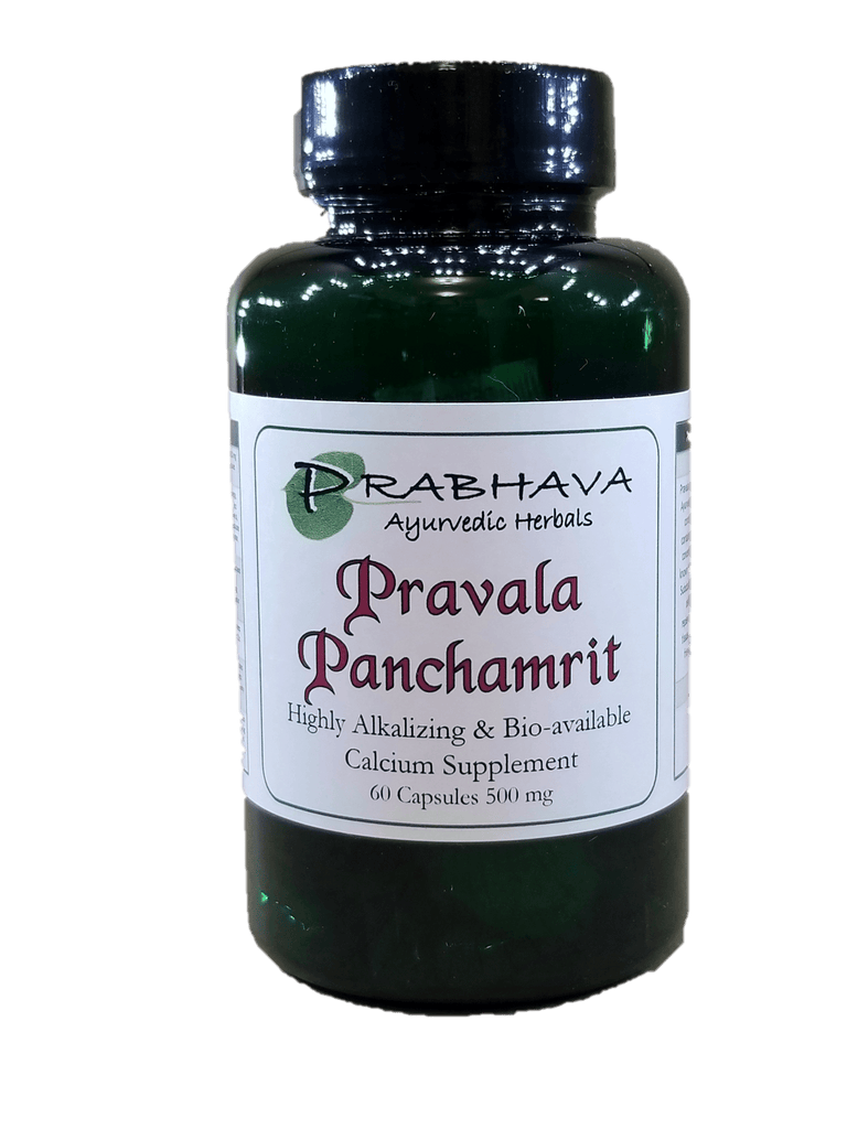 Pravala Panchamrit - 60 Capsules | Prabhava SVAFF Ayurvedic Herbals