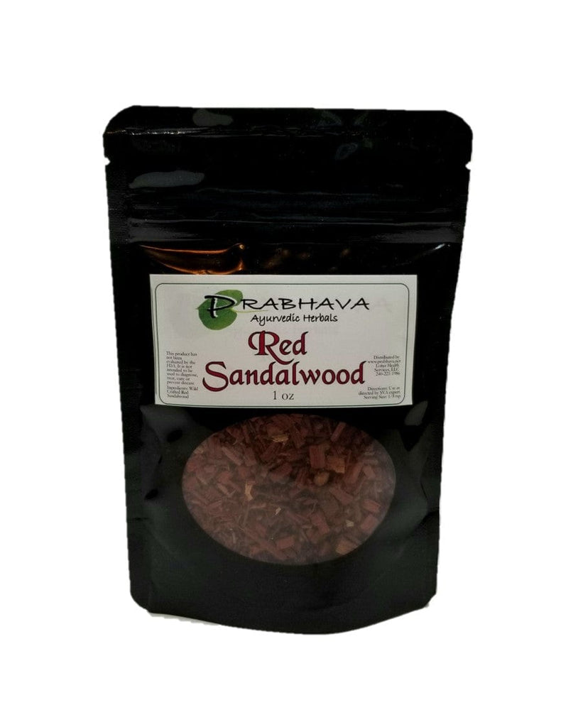 Red Sandalwood 1 oz - Prabhava Ayurvedic Herbals