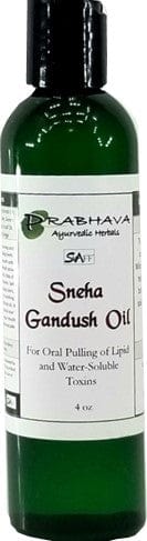 Sneha Gandush Oil 4 oz | Prabhava SVAFF Ayurvedic Herbals