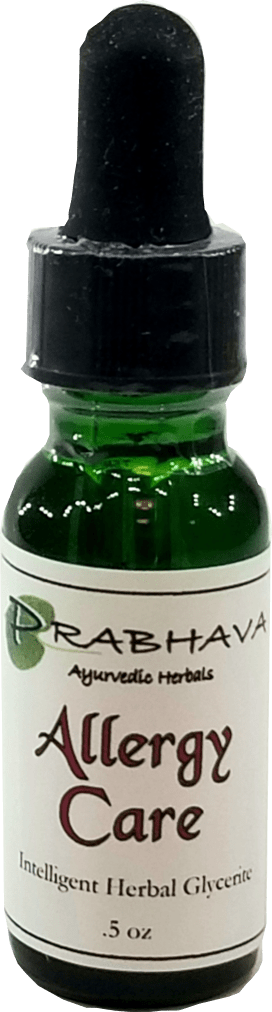 Allergy Care Intelligent Herbal Glycerite .5 oz - Prabhava Ayurvedic Herbals