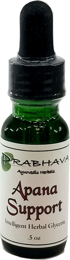 Apana Support Intelligent Herbal Glycerite .5 oz - Prabhava Ayurvedic Herbals