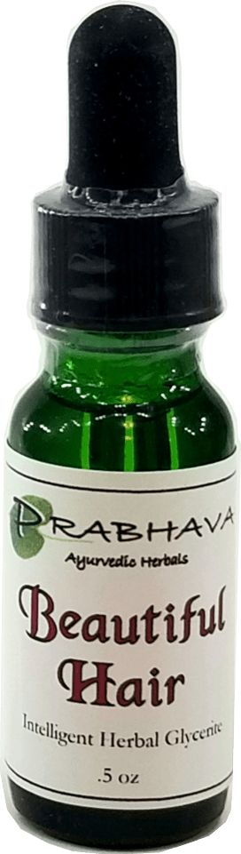 Beautiful Hair Intelligent Herbal Glycerite .5 oz - Prabhava Ayurvedic Herbals