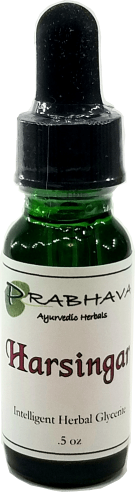 Harsingar Intelligent Herbal Glycerite .5 oz - Prabhava Ayurvedic Herbals