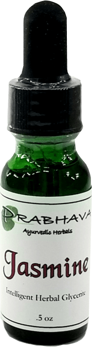 Jasmine Intelligent Herbal Glycerite .5 oz - Prabhava Ayurvedic Herbals