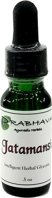 Jatamansi Intelligent Herbal Glycerite .5 oz - Prabhava Ayurvedic Herbals