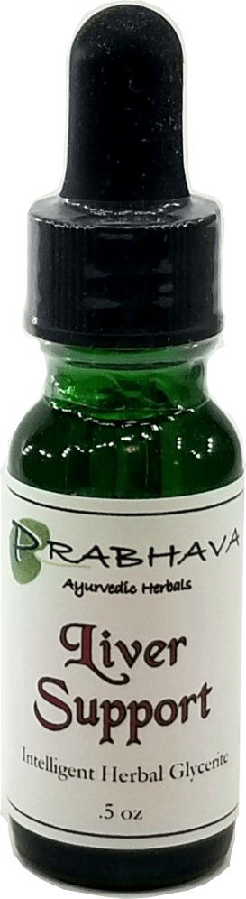Liver Support Intelligent Herbal Glycerite .5 oz - Prabhava Ayurvedic Herbals
