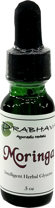 Moringa Intelligent Herbal Glycerite .5 oz - Prabhava Ayurvedic Herbals