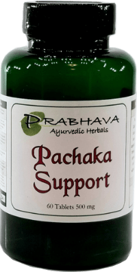 Pachaka Support - 60 Tabs/Caps - Prabhava Ayurvedic Herbals