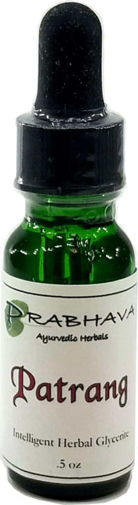 Patrang Intelligent Herbal Glycerite .5 oz - Prabhava Ayurvedic Herbals