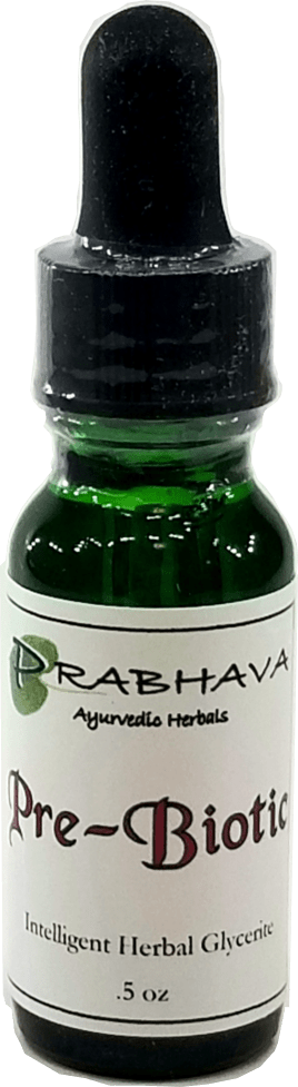 Pre-Biotic Intelligent Herbal Glycerite .5 oz - Prabhava Ayurvedic Herbals