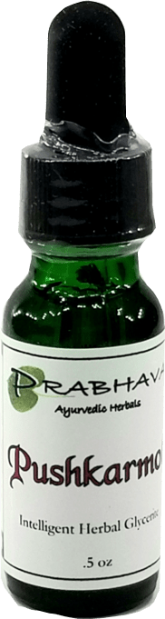 Pushkarmool Intelligent Herbal Glycerite .5 oz - Prabhava Ayurvedic Herbals