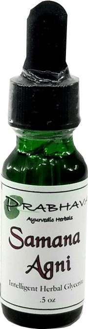 Samana Agni Intelligent Herbal Glycerite .5 oz - Prabhava Ayurvedic Herbals