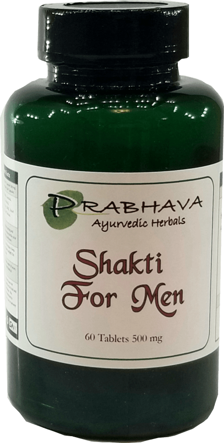 Shakti for Men - 60 Tabs/Caps - Prabhava Ayurvedic Herbals