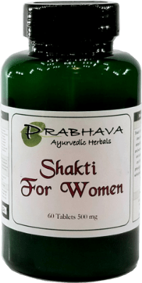 Shakti for Women - 60 Tabs/Caps - Prabhava Ayurvedic Herbals