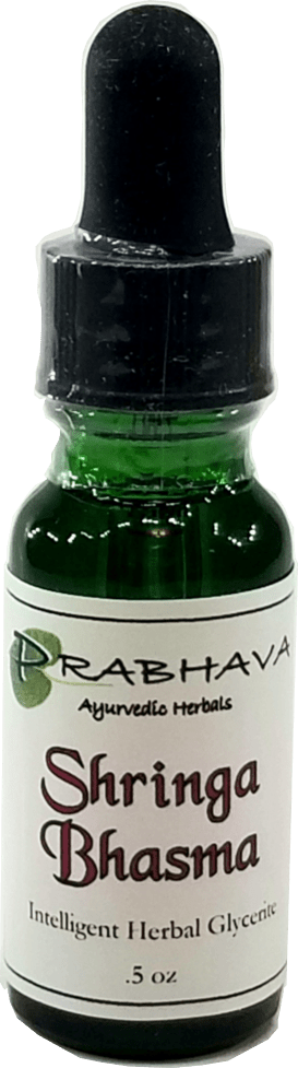 Shringa Bhasma Intelligent Herbal Glycerite .5 oz - Prabhava Ayurvedic Herbals