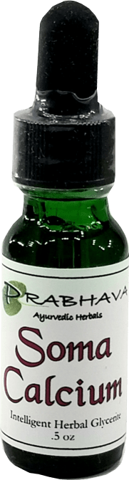Soma Calcium Intelligent Herbal Glycerite .5 oz - Prabhava Ayurvedic Herbals
