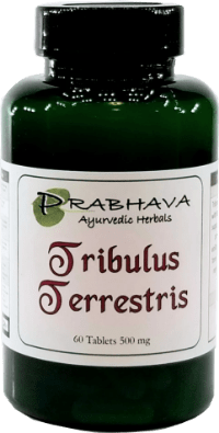 Tribulus Terrestris - 60 Tabs/Caps - Prabhava Ayurvedic Herbals