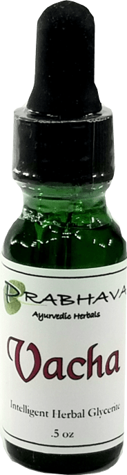Vacha Intelligent Herbal Glycerite .5 oz - Prabhava Ayurvedic Herbals