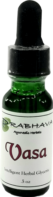 Vasa Intelligent Herbal Glycerite .5 oz - Prabhava Ayurvedic Herbals