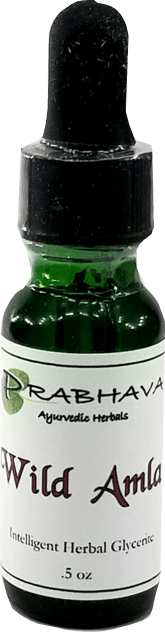 Wild Amla Intelligent Herbal Glycerite .5 oz - Prabhava Ayurvedic Herbals